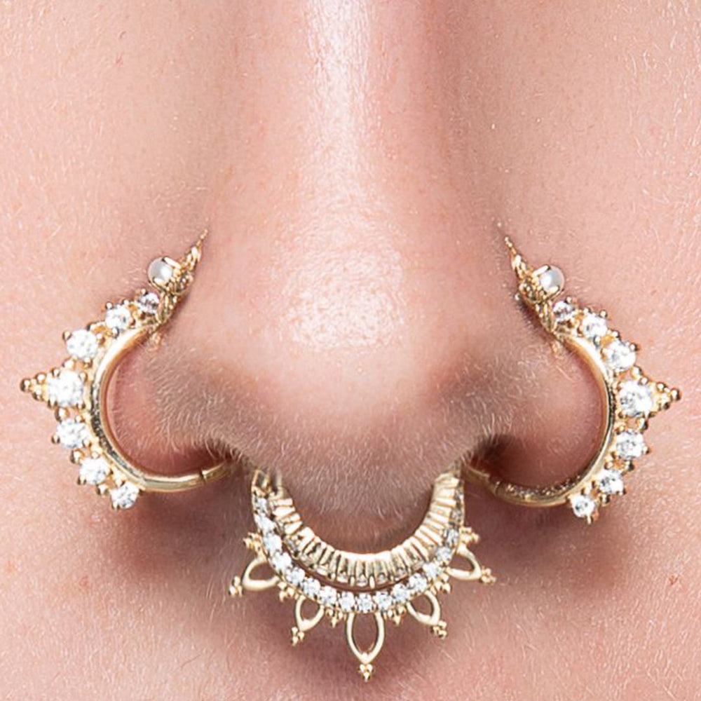 Shop Siren's Most Popular Body Jewelry  Siren Body Jewelry – tagged 18g  titanium high nostril piercing jewelry