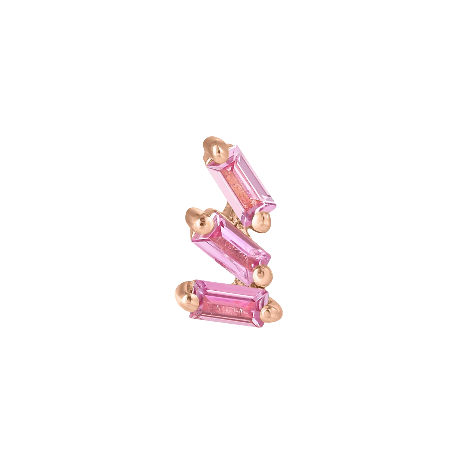 Staxx - Pink Sapphire - Threadless End