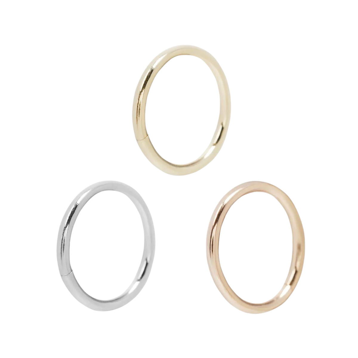 SOLID GOLD SEAM RING piercing-zone.com