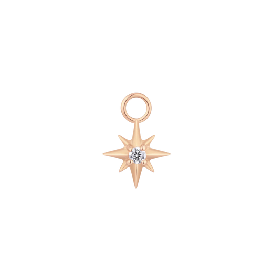 LUMINARY - CZ - GOLD CHARM piercing-zone.com