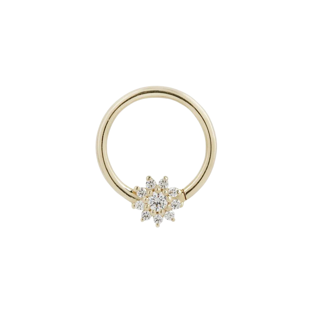 ELOISE CZ SEAMLESS RING piercing-zone.com