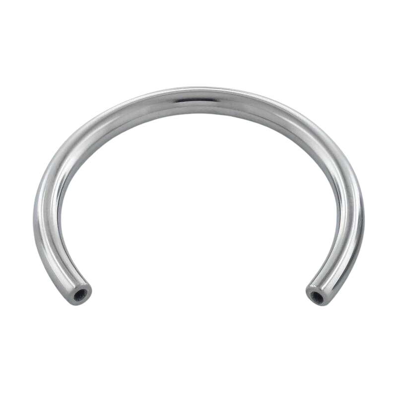 Titanium 16ga Threadless Circular Barbell - NeoMetal