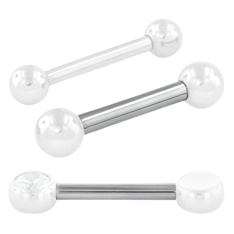 Titanium Nipple Bar Shafts - NeoMetal piercing-zone.com