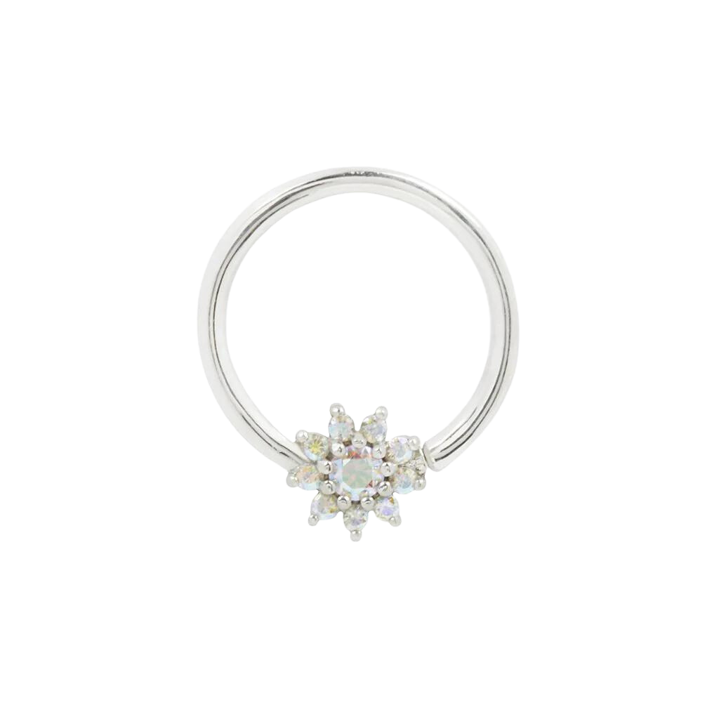 ELOISE MERCURY MIST TOPAZ SEAMLESS RING piercing-zone.com