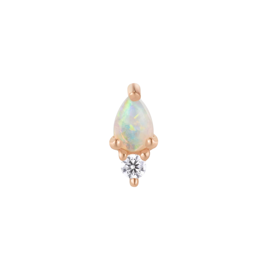 Daydream - Opal + CZ - Threadless End