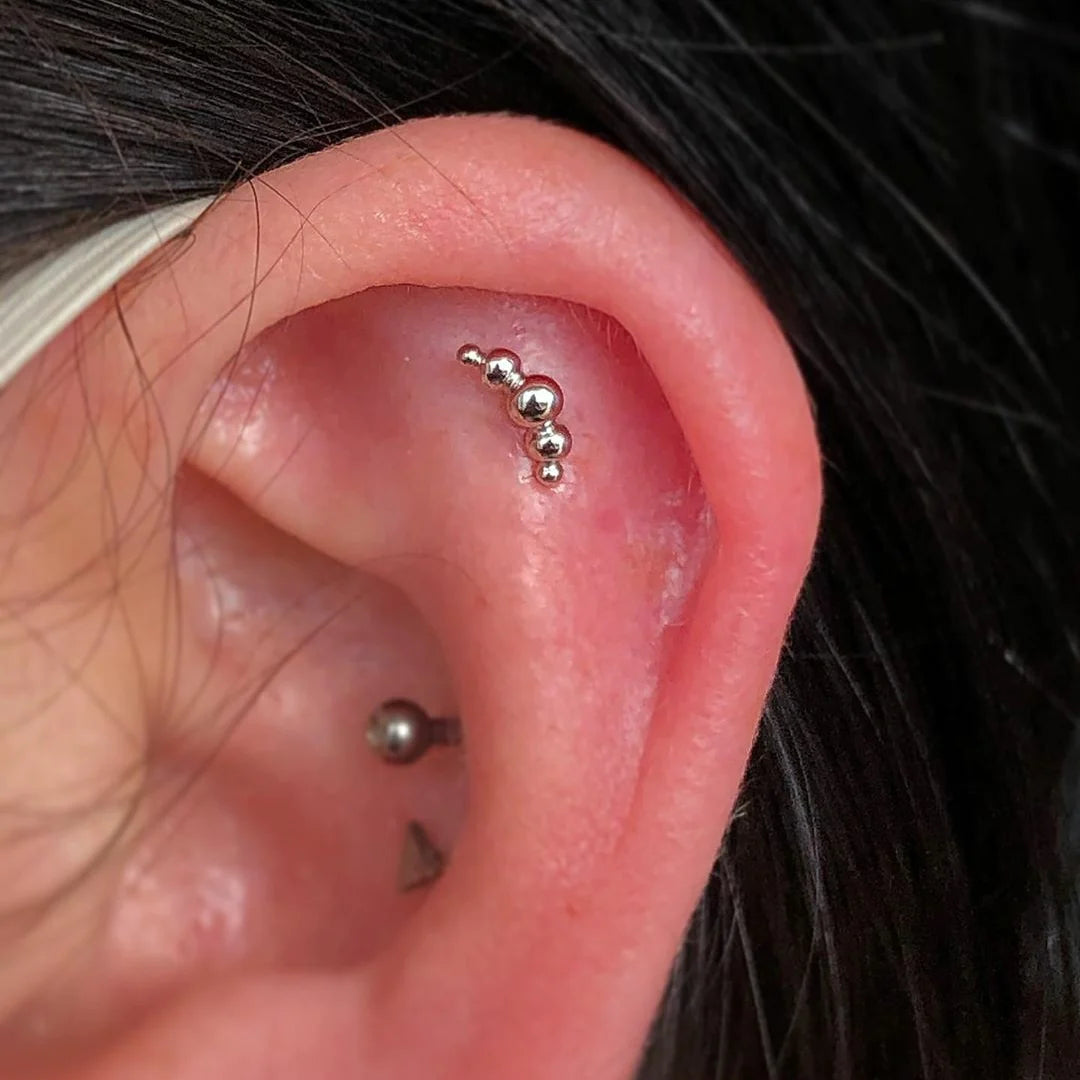 CROISSANT-14K GOLD piercing-zone.com