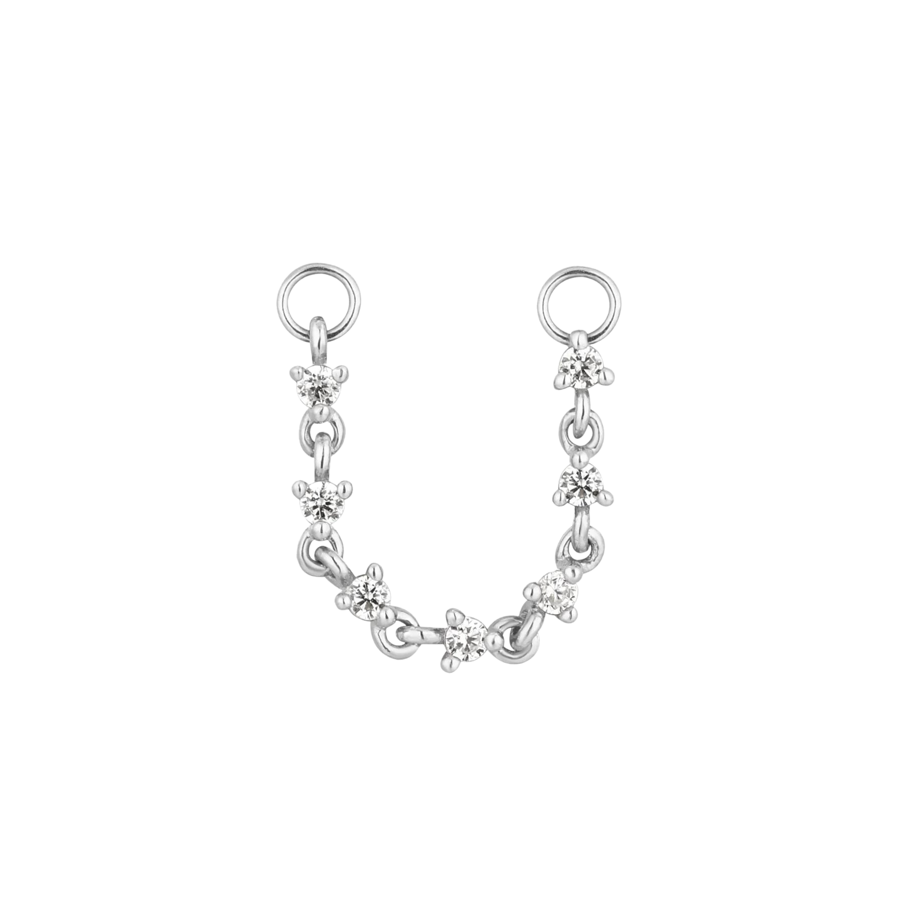 LANGUID - CZ - GOLD CHAIN piercing-zone.com