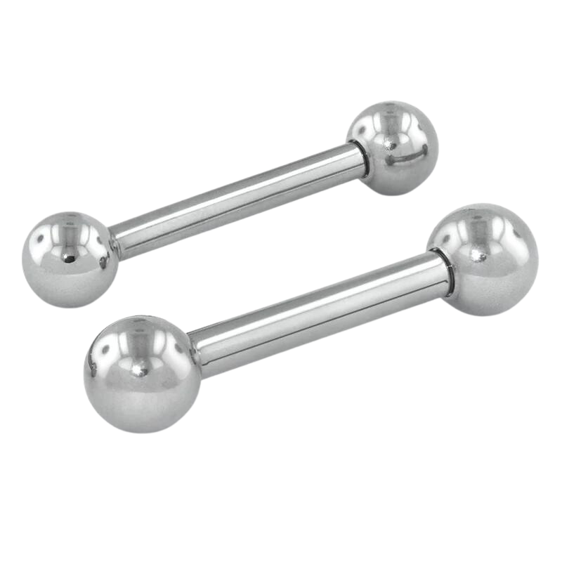 Titanium Nipple Bar Shafts - NeoMetal piercing-zone.com
