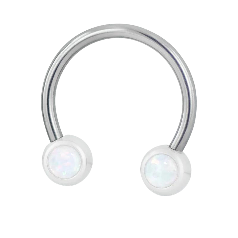 Titanium 14ga Threadless Circular Barbell - NeoMetal piercing-zone.com