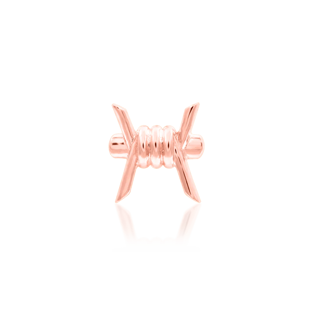 BARB-ARA 14K GOLD - THREADLESS END