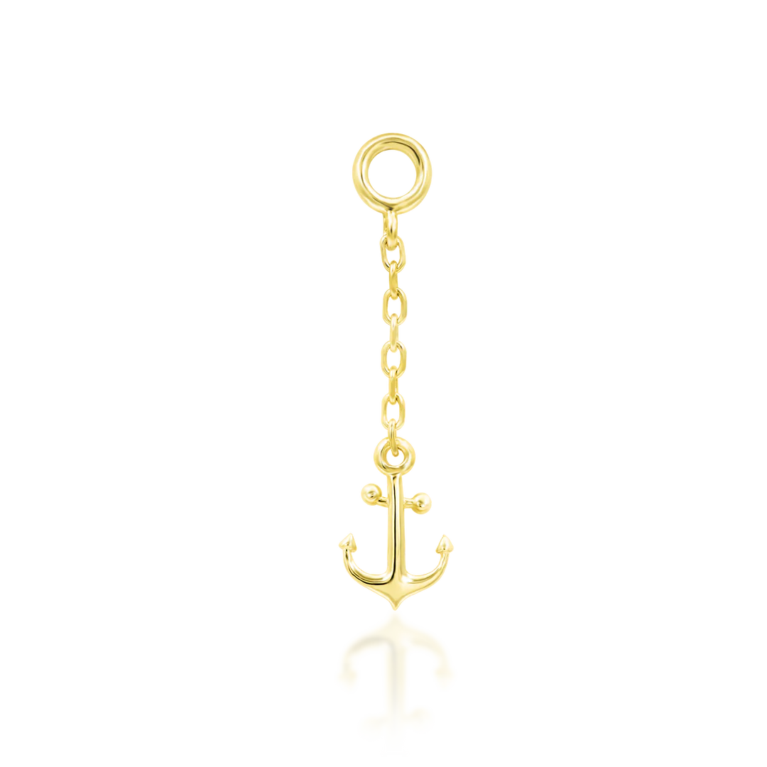 Anchor Away Chain -14K Gold