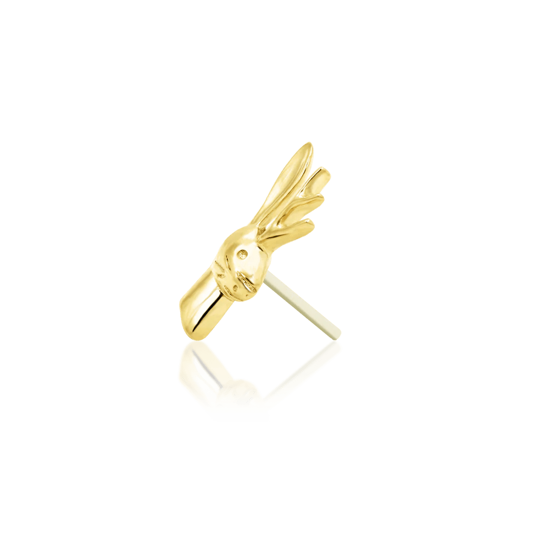 JACK-O-LOPE 14K GOLD - THREADLESS END