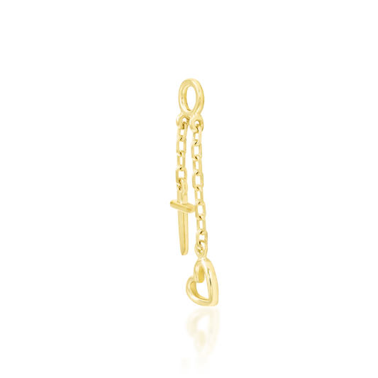 Love Hurts Chains -14K Gold
