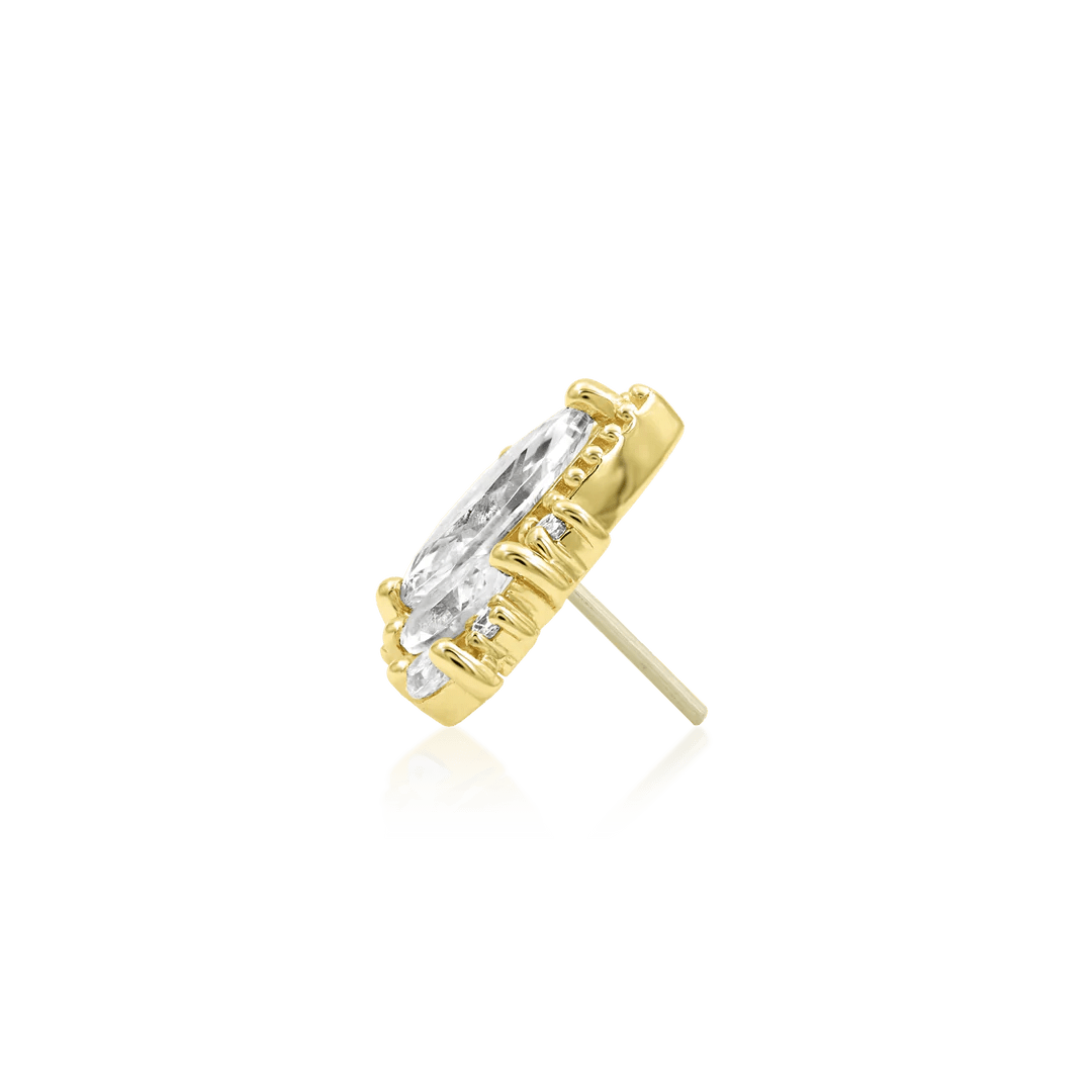 QUEEN NAVEEN-14K GOLD
