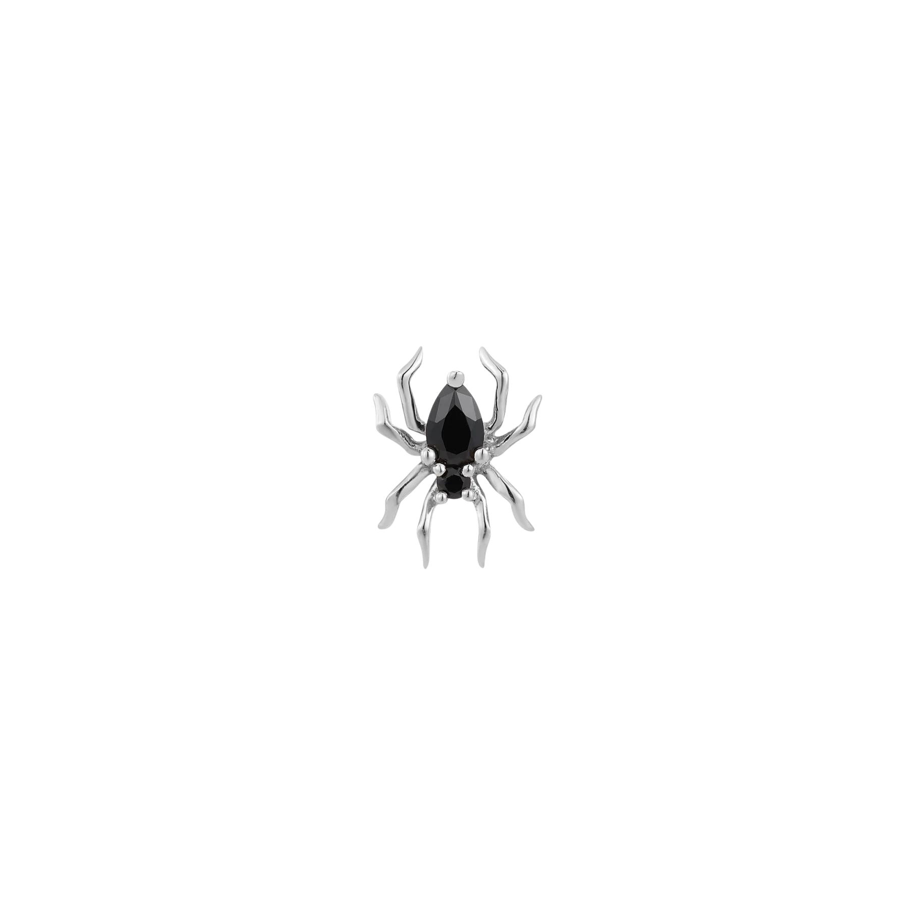 Arachne - Black Spinel - Threadless End
