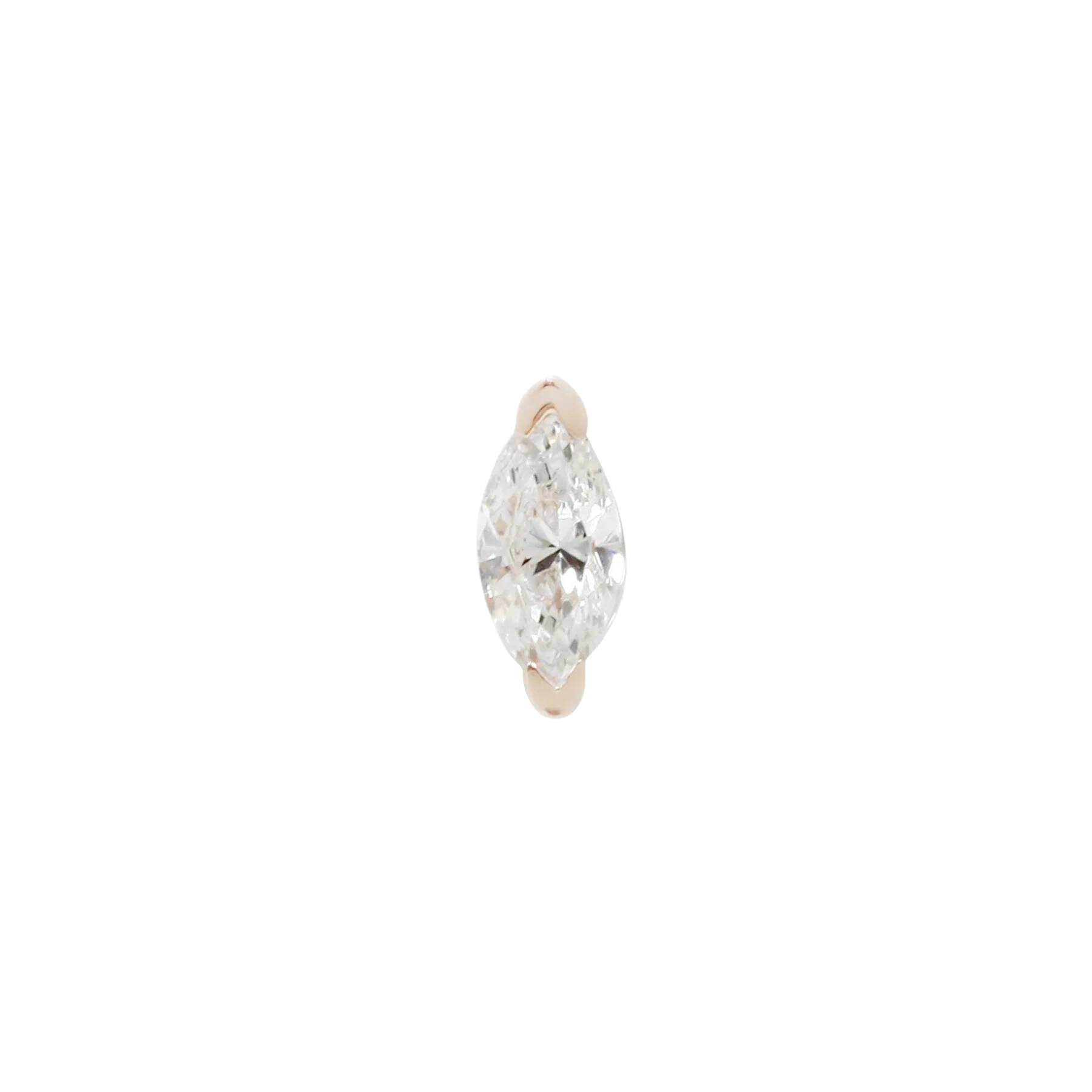 Zuri Marquise Genuine Diamond - Threadless End