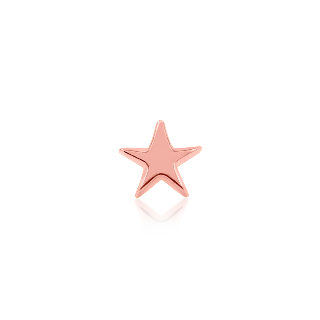 Solid Gold Star-14K Gold