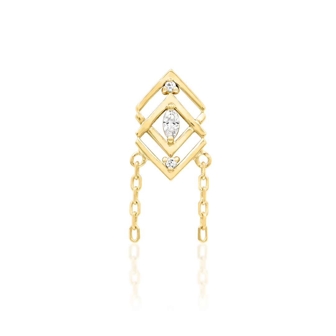 Iris Chains-14K Gold
